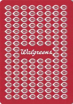 2011 Walgreens Cincinnati Reds Playing Cards SGA #7♣ Jonny Gomes Back