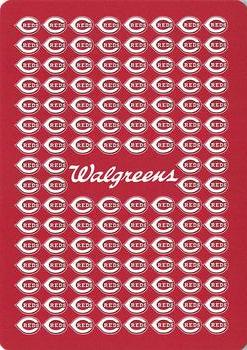 2011 Walgreens Cincinnati Reds Playing Cards SGA #3♦ Miguel Cairo Back