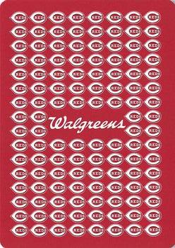 2011 Walgreens Cincinnati Reds Playing Cards SGA #5♦ Sam LeCure Back