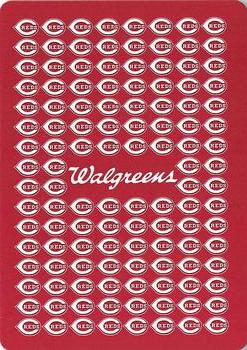 2011 Walgreens Cincinnati Reds Playing Cards SGA #2♥ Ramon Hernandez Back
