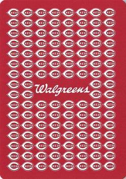 2011 Walgreens Cincinnati Reds Playing Cards SGA #8♥ Fred Lewis Back