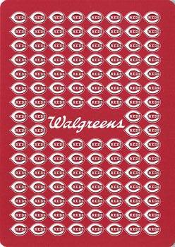 2011 Walgreens Cincinnati Reds Playing Cards SGA #9♥ Aroldis Chapman Back