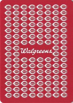 2011 Walgreens Cincinnati Reds Playing Cards SGA #2♠ Ryan Hanigan Back