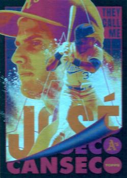 2021-22 Topps Project70 - Rainbow Foil #47 Jose Canseco Front