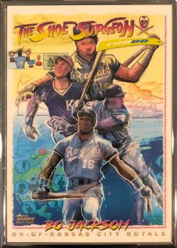 2021-22 Topps Project70 - Artist Proof Silver Frame #288 Bo Jackson Front