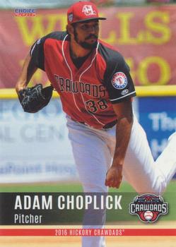 2016 Choice Hickory Crawdads Series 2 #06 Adam Choplick Front