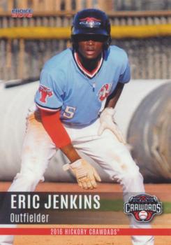 2016 Choice Hickory Crawdads Series 2 #12 Eric Jenkins Front