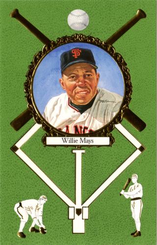 1992 Perez-Steele Master Works Postcards #13 Willie Mays Front