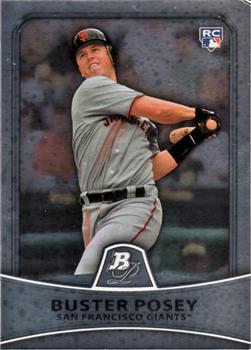 2010 Bowman Platinum #18 Buster Posey  Front