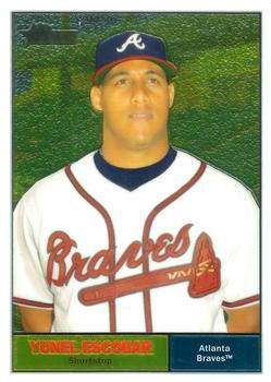 2010 Topps Heritage - Chrome #C45 Yunel Escobar Front
