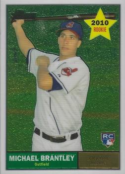 2010 Topps Heritage - Chrome #C48 Michael Brantley Front