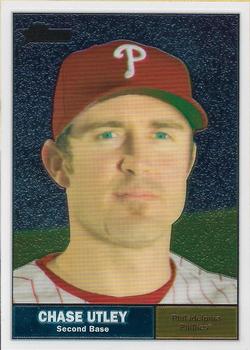 2010 Topps Heritage - Chrome #C50 Chase Utley Front