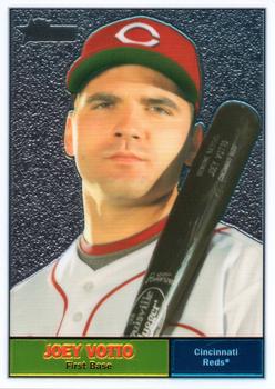 2010 Topps Heritage - Chrome #C57 Joey Votto Front