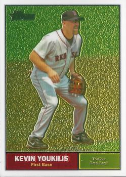 2010 Topps Heritage - Chrome #C80 Kevin Youkilis Front