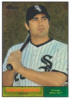 2010 Topps Heritage - Chrome #C124 Carlos Quentin Front