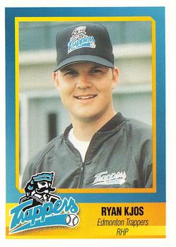 1997 Edmonton Trappers #NNO Ryan Kjos Front