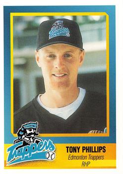 1997 Edmonton Trappers #NNO Tony Phillips Front