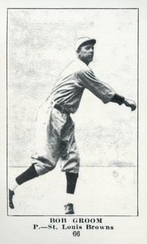 1917 Collins-McCarthy (E135) Reprint #66 Bob Groom Front