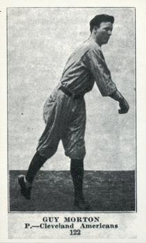 1917 Collins-McCarthy (E135) Reprint #122 Guy Morton Front