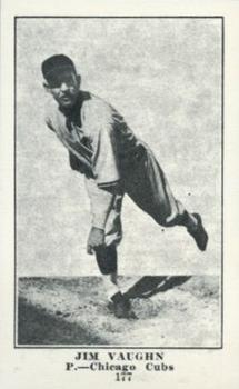 1917 Collins-McCarthy (E135) Reprint #177 Jim Vaughn Front