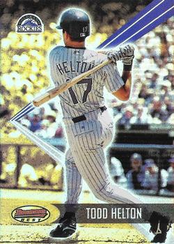 2001 Bowman's Best - Promos #PP1 Todd Helton Front