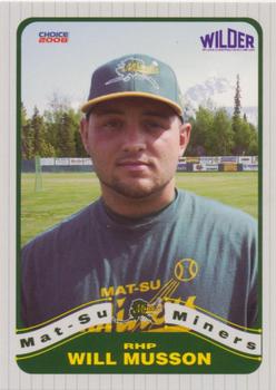 2008 Choice Mat-Su Miners #16 Will Musson Front