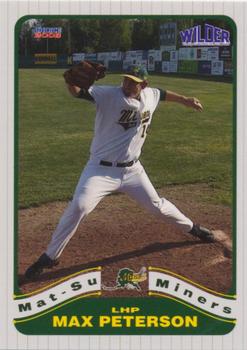 2008 Choice Mat-Su Miners #18 Max Peterson Front