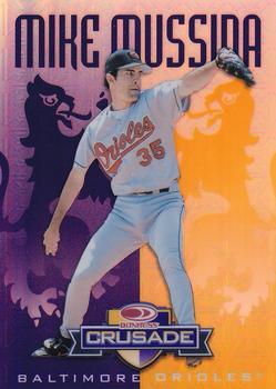 1998 Leaf - 1998 Donruss Crusade Purple #11 Mike Mussina Front