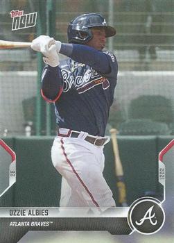 2021 Topps Now Road to Opening Day Atlanta Braves #OD-227 Ozzie Albies Front