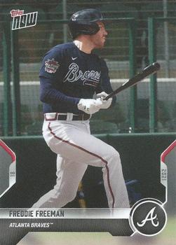 2021 Topps Now Road to Opening Day Atlanta Braves #OD-228 Freddie Freeman Front