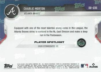 2021 Topps Now Road to Opening Day Atlanta Braves #OD-235 Charlie Morton Back