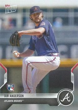 2021 Topps Now Road to Opening Day Atlanta Braves #OD-238 Ian Anderson Front