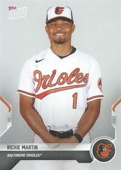 2021 Topps Now Road to Opening Day Baltimore Orioles #OD-10 Richie Martin Front
