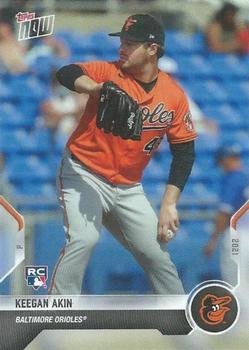 2021 Topps Now Road to Opening Day Baltimore Orioles #OD-14 Keegan Akin Front