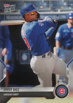 2021 Topps Now Road to Opening Day Chicago Cubs #OD-301 Javier Baez Front