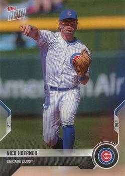 2021 Topps Now Road to Opening Day Chicago Cubs #OD-305 Nico Hoerner Front