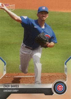 2021 Topps Now Road to Opening Day Chicago Cubs #OD-311 Zach Davies Front