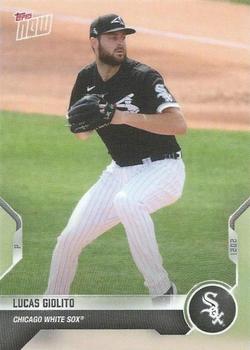 2021 Topps Now Road to Opening Day Chicago White Sox #OD-83 Lucas Giolito Front