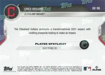 2021 Topps Now Road to Opening Day Cleveland Indians #OD-96 Amed Rosario Back