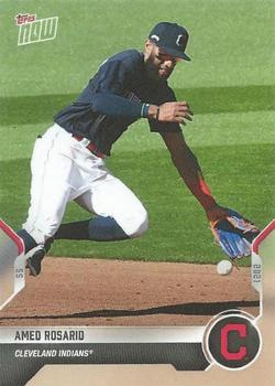 2021 Topps Now Road to Opening Day Cleveland Indians #OD-96 Amed Rosario Front