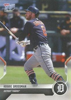 2021 Topps Now Road to Opening Day Detroit Tigers #OD-107 Robbie Grossman Front