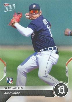 2021 Topps Now Road to Opening Day Detroit Tigers #OD-109 Isaac Paredes Front