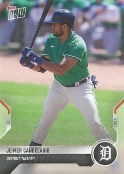 2021 Topps Now Road to Opening Day Detroit Tigers #OD-110 Jeimer Candelario Front