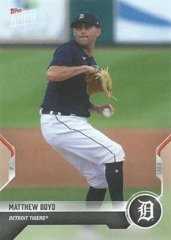2021 Topps Now Road to Opening Day Detroit Tigers #OD-113 Matthew Boyd Front