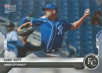 2021 Topps Now Road to Opening Day Kansas City Royals #OD-143 Danny Duffy Front