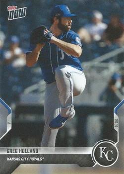 2021 Topps Now Road to Opening Day Kansas City Royals #OD-145 Greg Holland Front