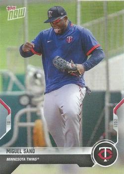 2021 Topps Now Road to Opening Day Minnesota Twins #OD-123 Miguel Sano Front