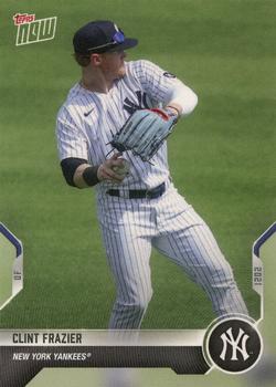 2021 Topps Now Road to Opening Day New York Yankees #OD-34 Clint Frazier Front