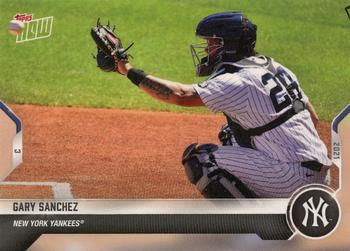 2021 Topps Now Road to Opening Day New York Yankees #OD-39 Gary Sanchez Front