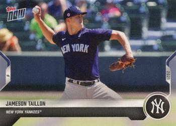 2021 Topps Now Road to Opening Day New York Yankees #OD-45 Jameson Taillon Front